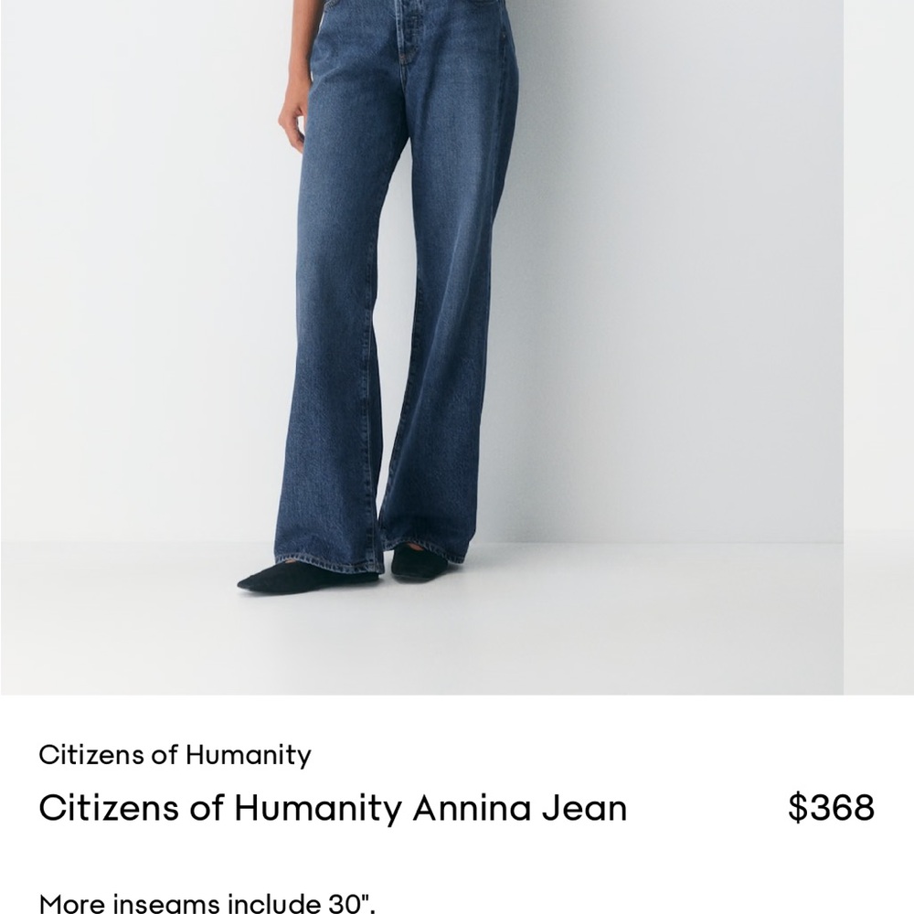Citizens of Humanity Flare Jeans - Deep Blue